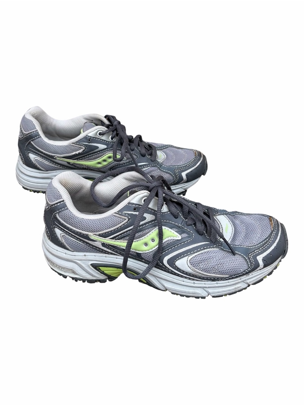 Saucony Ridge TR Trail Women's Gray/Green Athletic Running Shoes 7.5 15043